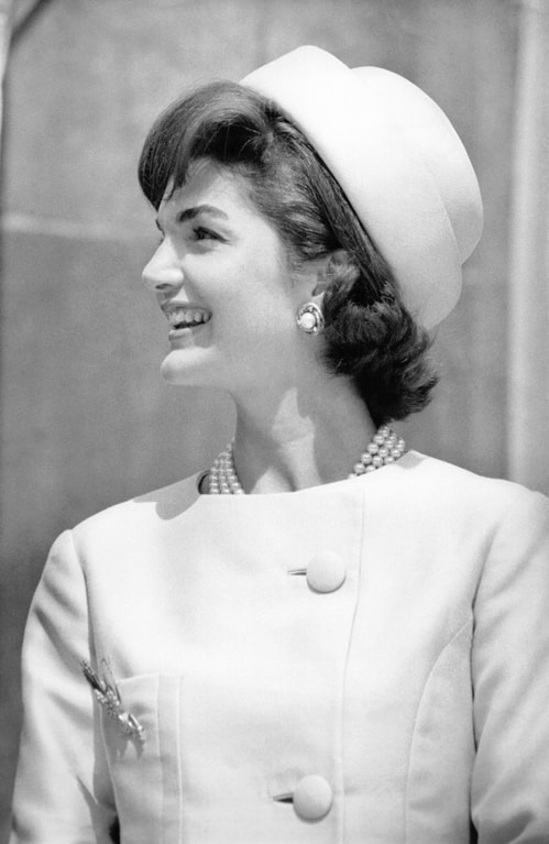 the women dressed by Roy Halston: jackie kennedy onassis