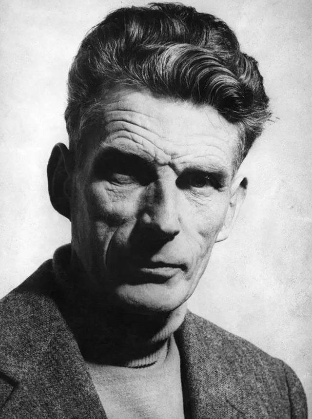 Samuel Beckett in turtleneck