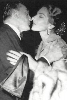 maria callas related with Luchino visconti in milano 1955 after a performance of la traviata