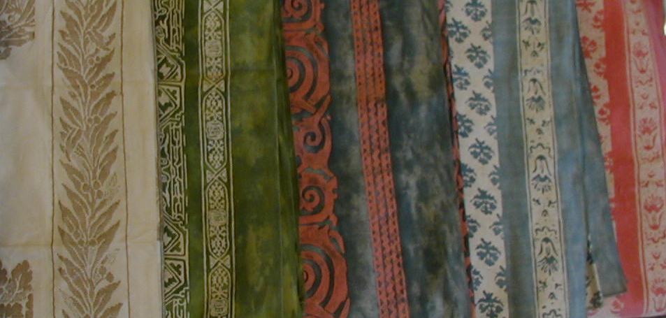 Mariano Fortuny silk fabric