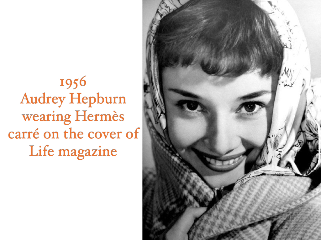 The iconic women wearing Hermès carré - ELEGANCEPEDIA