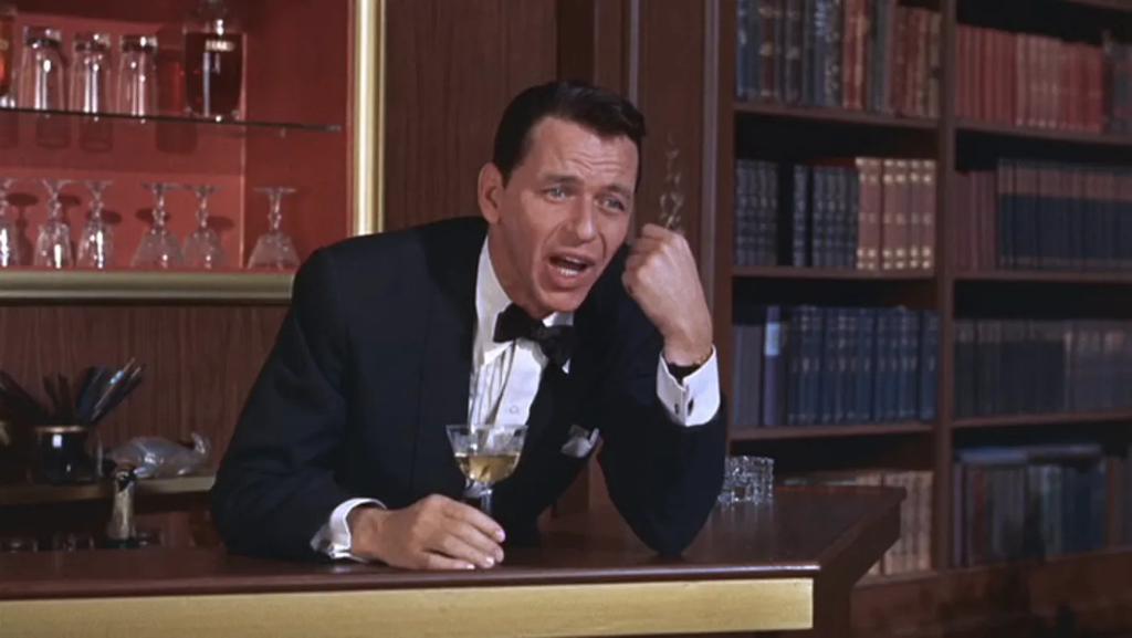 Frank Sinatra as Mike Connor in film High Society(1956)