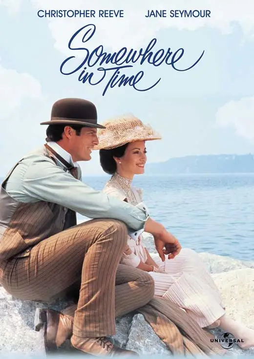 Film Somewhere in Time(1980) starring Jane Seymour and Christopher Reeve