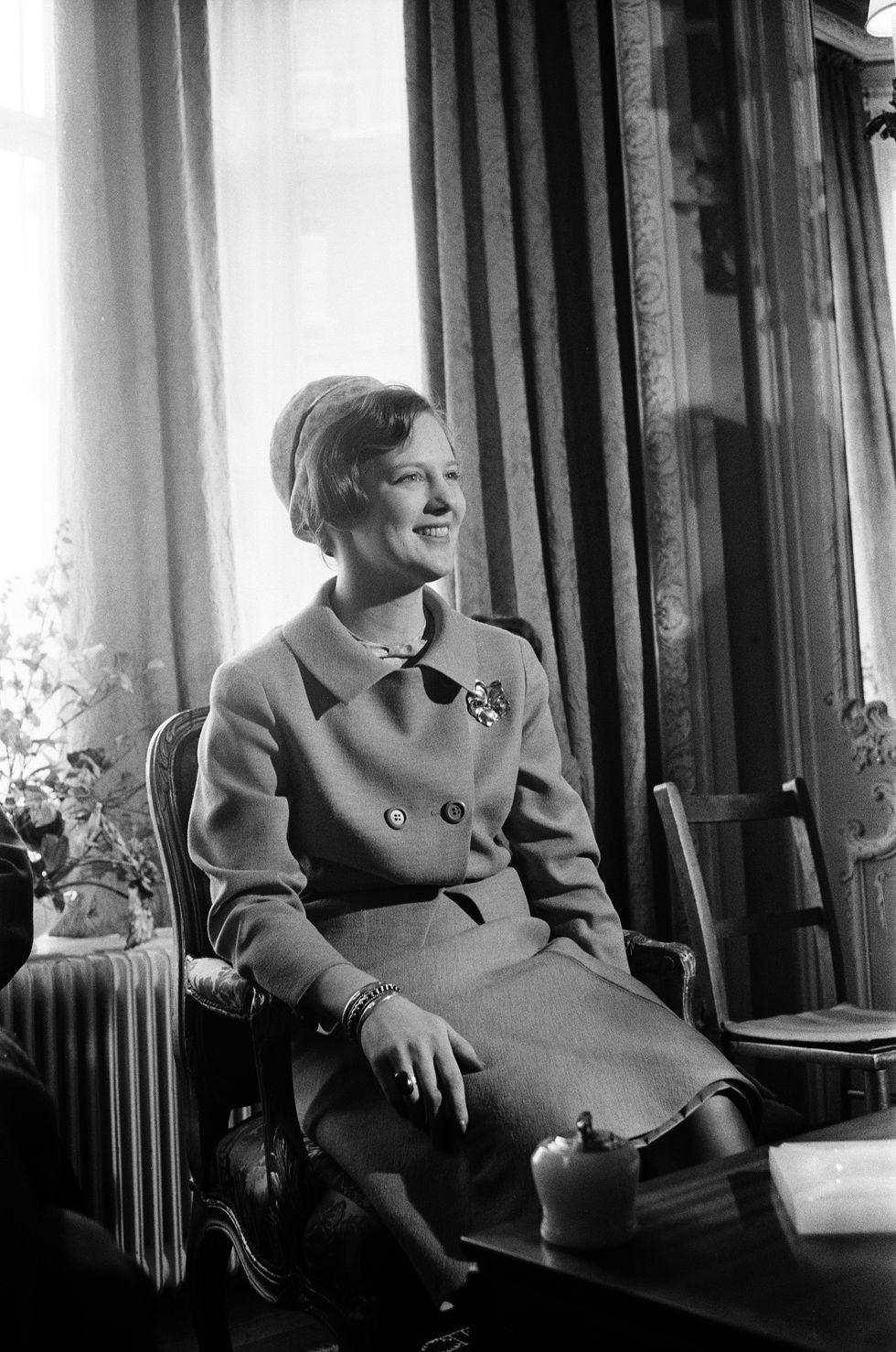 Princess Margrethe, before starting her study at the London School of Economics. London, 1965, Getty Images