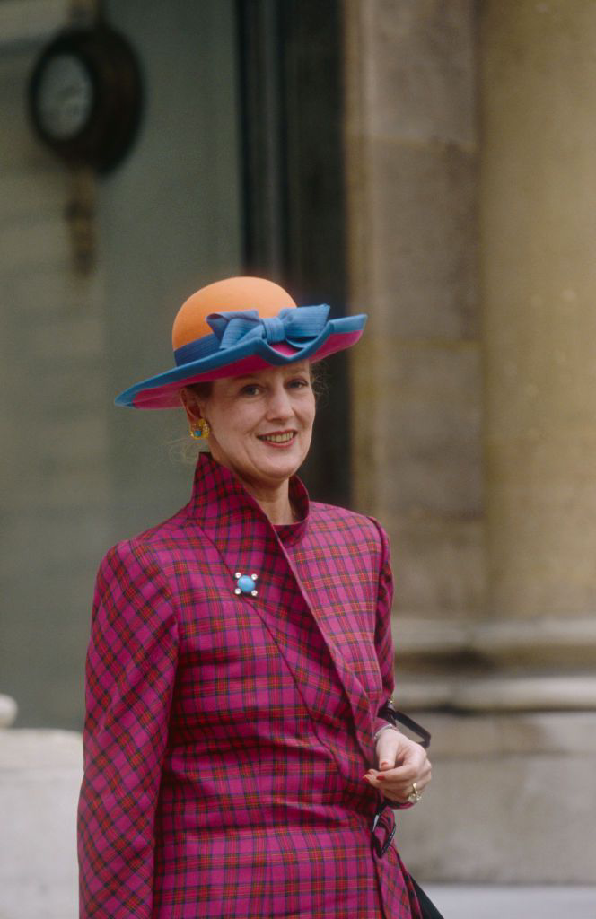 Queen Margrethe II of Denmark, 1992. Getty Images