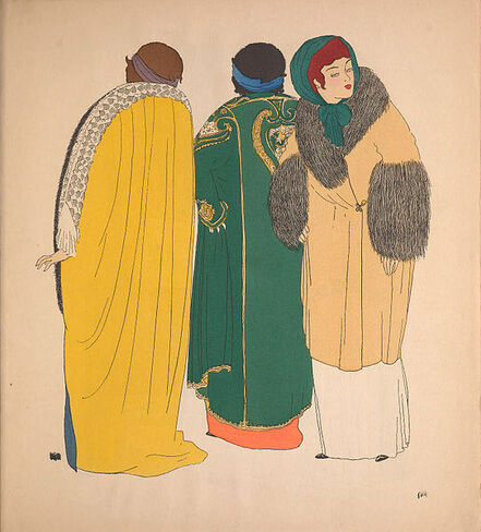 Créations de 1908 illustrées par Paul Iribe dans Les Robes de Paul Poiret planche 29