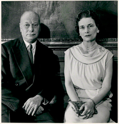 Princess Alice, Duchess of Gloucester with her husband Prince Henry, Duke of Gloucester