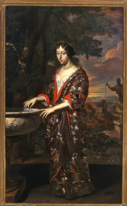 Anna Elizabeth van Reede, by Gerard Hoet, 1678, Netherlands. © Slot Zuylen.