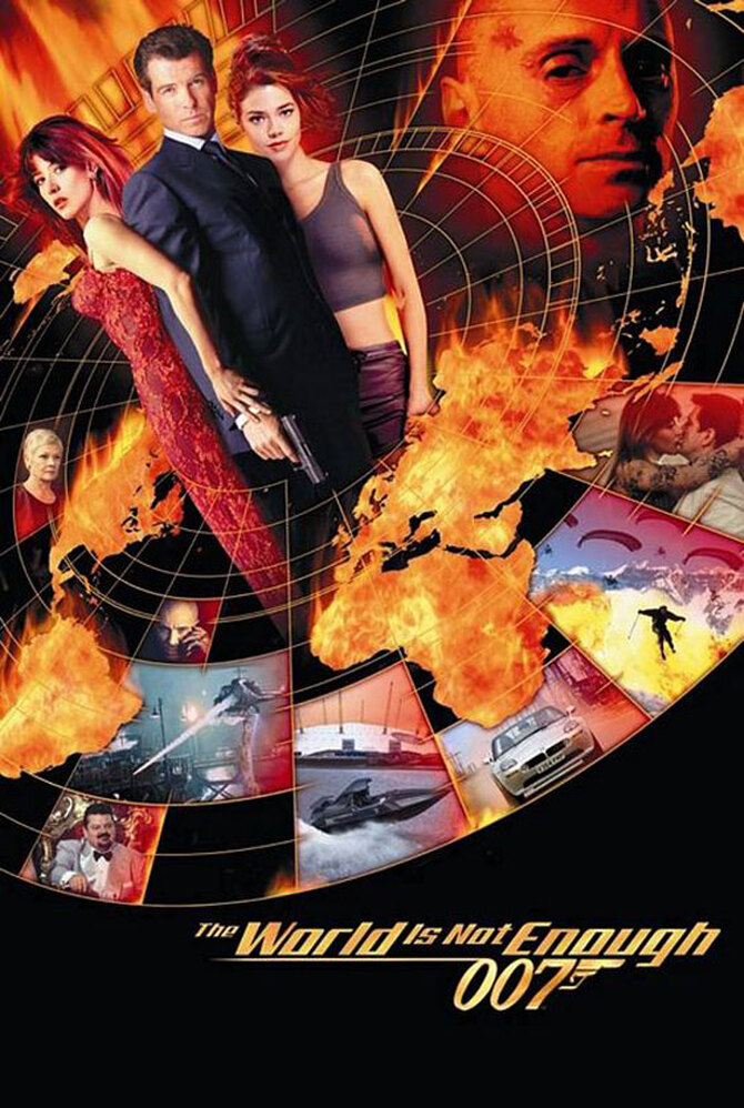 Pierce Brosnan's James Bond Movie The World is not Enough, 1999