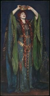 Ellen Terry as Lady MacBeth by John Singer Sargent 1889