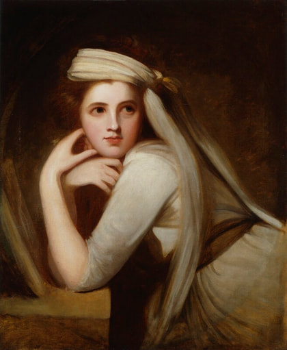 Emma Hamilton as Sybil, circa. 1785, by George Romney