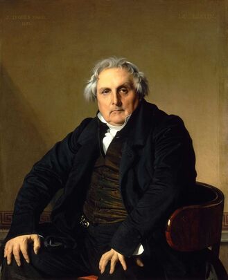 Portrait of Monsieur Bertin (1832), the Louvre