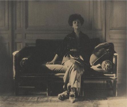 Rita Lydig photographed by Baron Adolf de Meyer, 1913