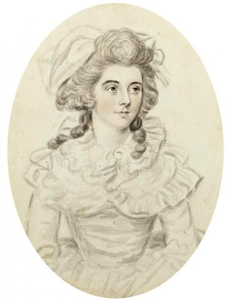 The Duchess of Devonshire by John Downman, c. 1780