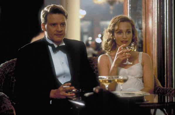  Colin Firth in film The English Patient(1996) with Kristin Scott-Thomas.