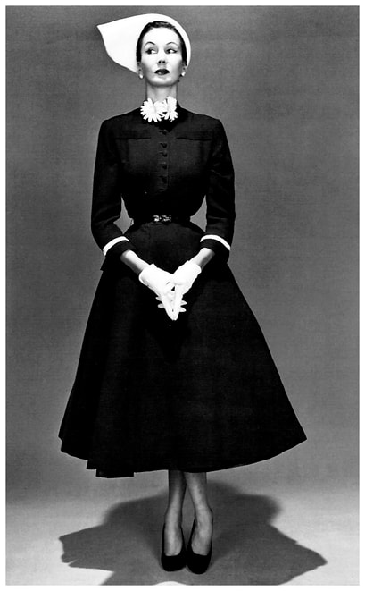 Barbara Goalen,  photo by John French, 1950s