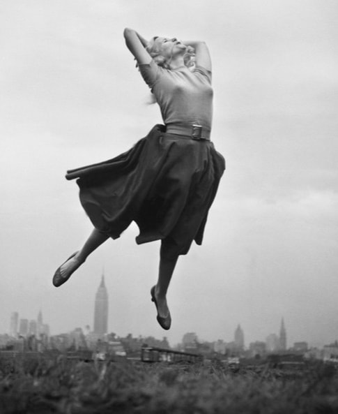 Eva Marie Saint in 1954, photo by Philippe Halsman