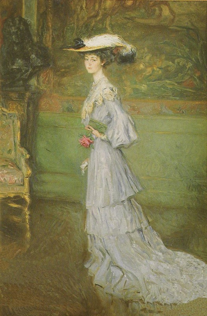 Consuelo Vanderbilt, Duchess of Marlborough, by Paul César Helleu