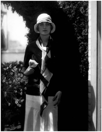 Lee Miller in Chanel by Edward Steichen, 1928