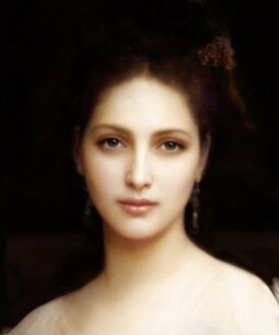 oil painting Aphrodite by William Bouguereau, 1879