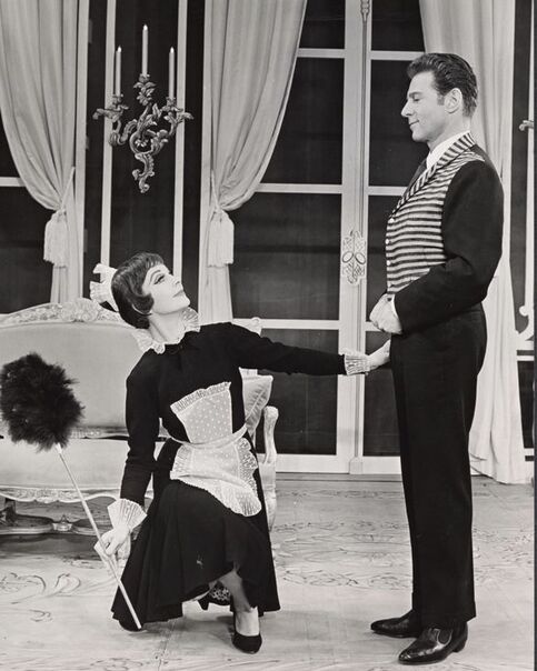 Jean Pierre Aumont in musical Tovarich with Vivien Leigh