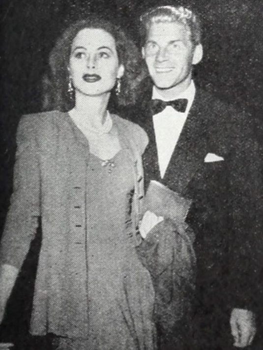 Jean Pierre Aumont avec Hedy Lamarr