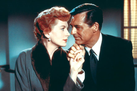 Deborah Kerr in film An affair to remember with Cary Grant, 1957