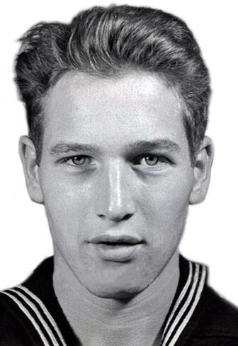 Paul Newman young in Navy