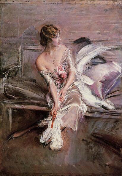 Gladys Marie Deacon(7 February  1881-13 October 1977), by by Giovanni Boldini, c1905
