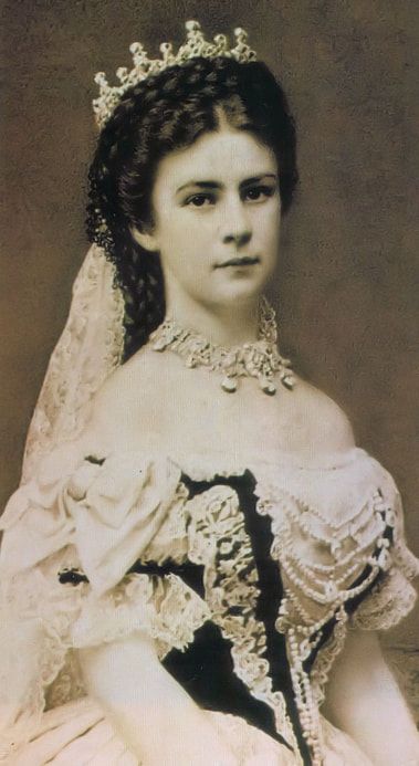 Empress Elisabeth of Austria in 1867 photo by Emil Rabending 