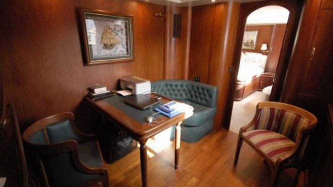 ernard Arnault first luxury yacht Amadeus interior