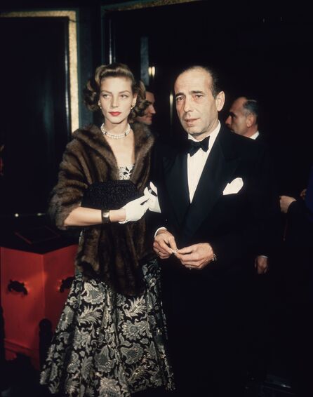 Lauren Bacall with Humphery Bogart