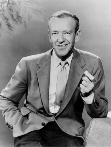 Fred Astaire in 1962, looked quite like Duke of Windsor