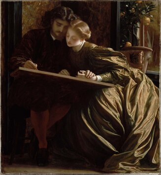the painter's honeymoon 1864 by Sir Frederic Leighton