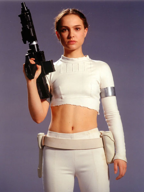 Natalie Portman in Star Wars, young, jeune