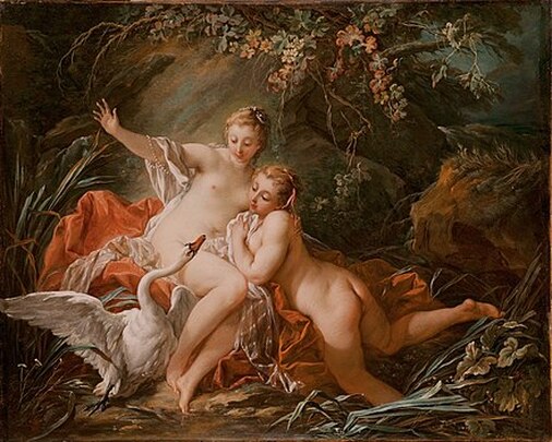 Leda and the Swan by François Boucher, 1741