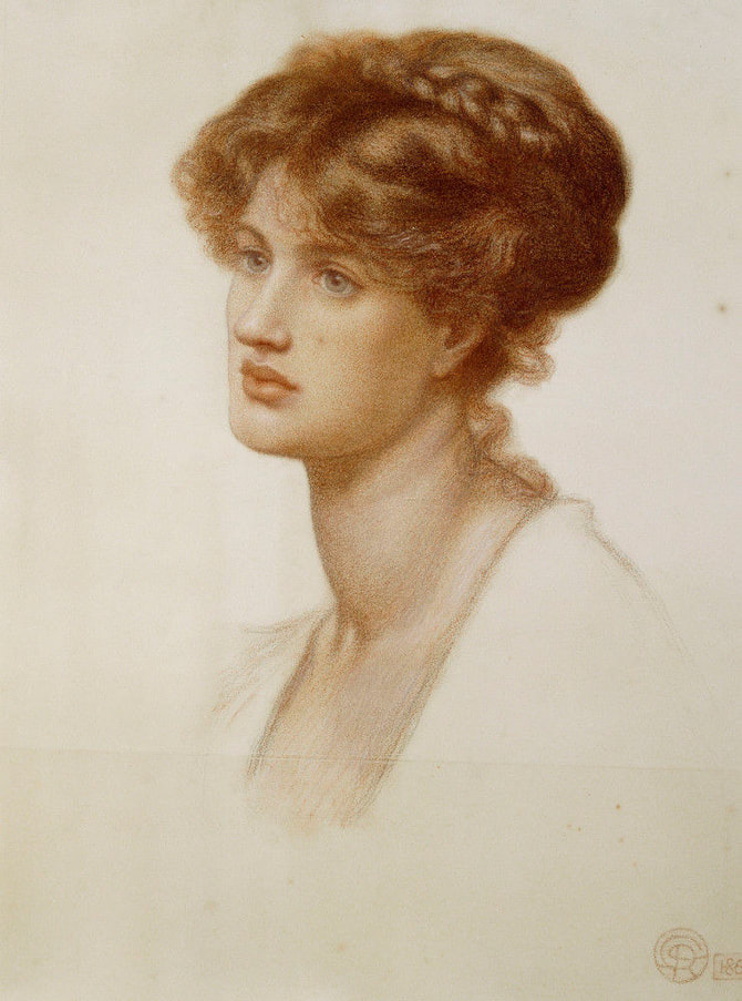 Portrait of Marie Spartali Stillman (1869), by Dante Gabriel Rossetti.