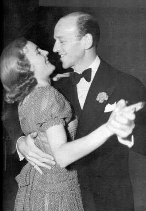 Fred Astaire with his wife Phyllis Potter