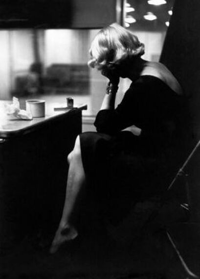Portrait of Marlene Dietrich, photo by John Rawlings(1912-1979)