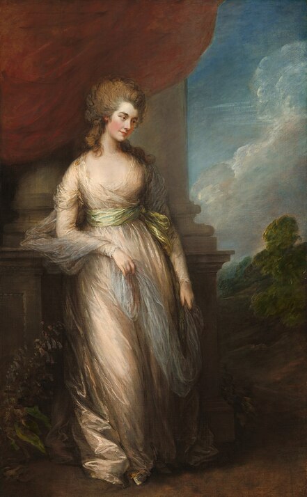 The Duchess of Devonshire by Thomas Gainsborough, 1783.