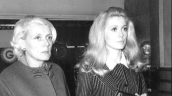 Catherine Deneuve's mother Renee Simonot is the oldest living actress in the world