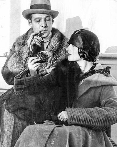 Natacha Rambova and Rudolph Valentino, 1923