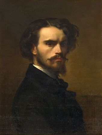 Alexandre Cabanel, Autoportrait (1852), Montpellier, musée Fabre.
