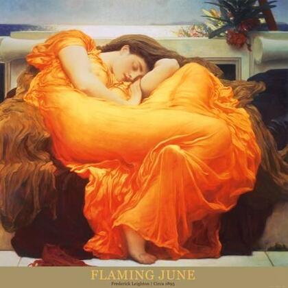 Flaming June (June Flamboyante) by Frederic Leighton, 1895