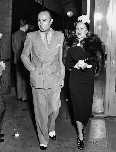 Charles Boyer(28 August 1899 -26 August 1978)French actor/acteur Francais, Charles Boyer and his wife Pat Paterson