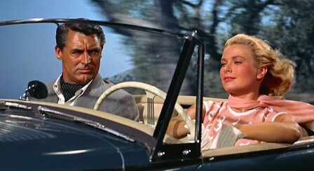 Grace Kelly with Cary Grant in film To Catch a Thief(1955) 