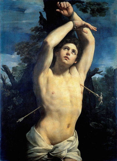 Saint Sebastian by Guido Reni, 1615