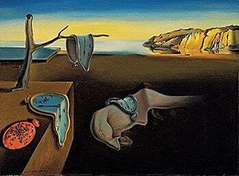 The persistence of memory by Salvador Dali