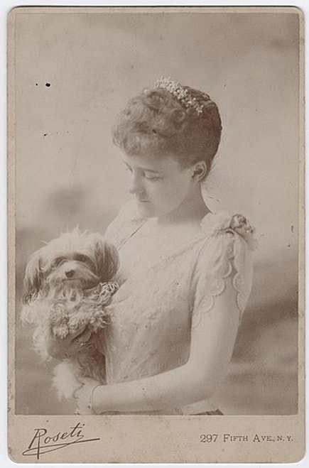 Edith Wharton as a young woman, ca. 1889