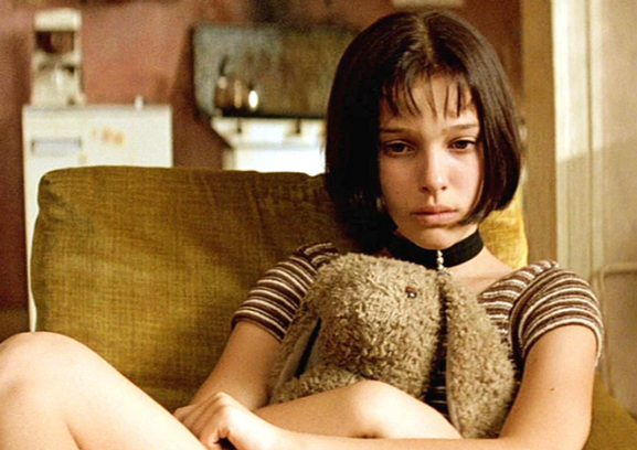 Natalie Portman in film Léon: The Professional (1994).